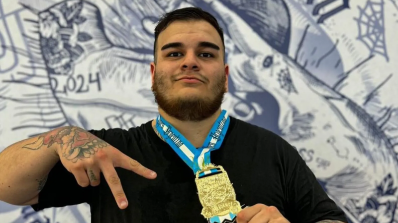 El santacruceo Valentn Daran se consagr campen nacional de Jiu Jitsu