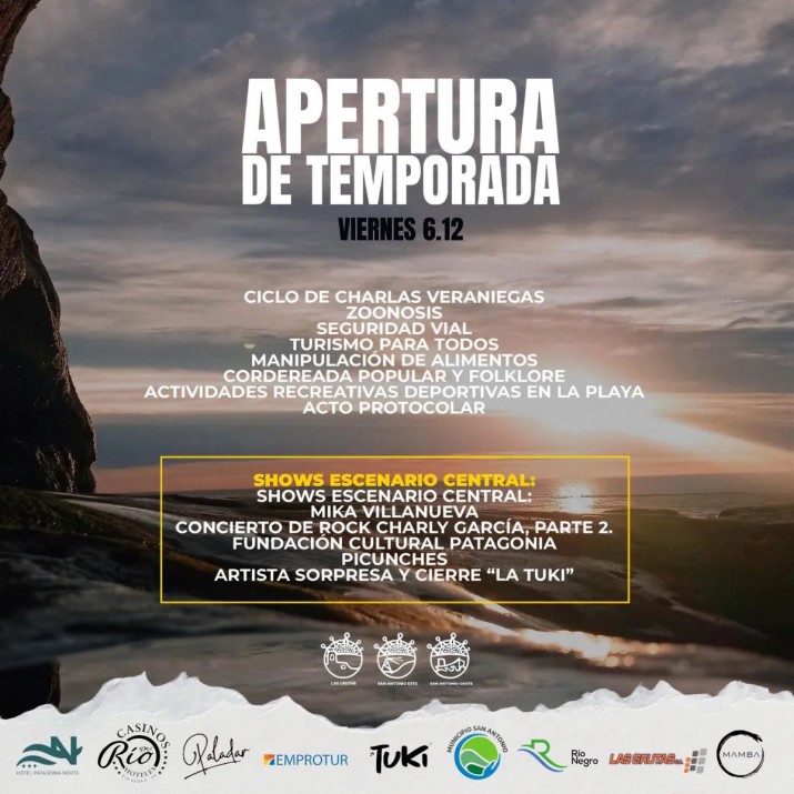 Las Grutas se prepara para la apertura de la temporada de verano: cundo es y qu actividades habr  