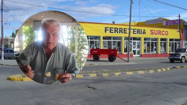 Murió Mario Blaser, dueño de la histórica ferretería Surco y reconocido vecino de Río Gallegos 