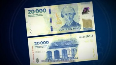 Circula el billete de $20.000: cuáles son las medidas de seguridad