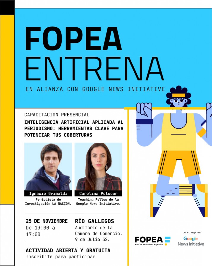 FOPEA y Google en Ro Gallegos 