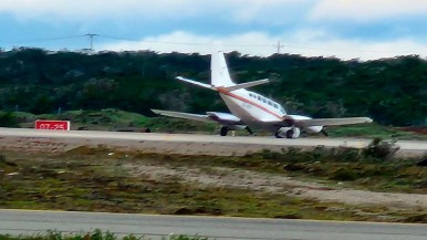 Susto en el aeropuerto de Punta Arenas: se activaron los protocolos de seguridad por una avioneta que tenía problemas técnicos  