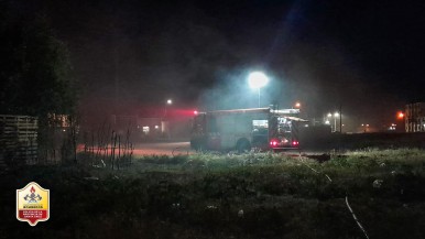 Debieron sofocar el principio de incendio en Caleta Olivia 