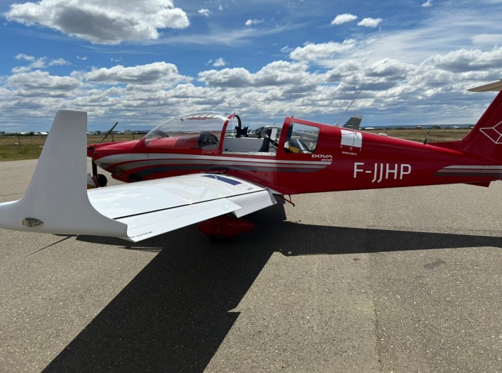 El Aeroclub Ro Gallegos sigue recibiendo visitas, ahora desde Francia!!