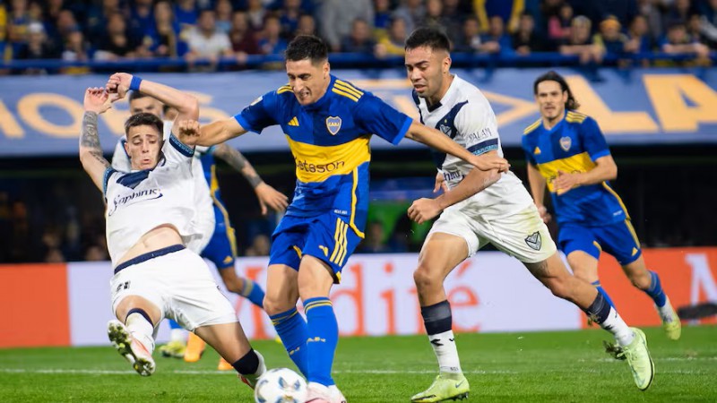 Boca y Vlez se enfrentaron esta temporada en la Liga Profesional 2024 y gan el xeneize
