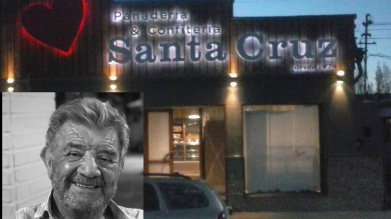 Ro Gallegos: despiden con profundo pesar a Lluben Sarutti, fundador de Panadera Santa Cruz 