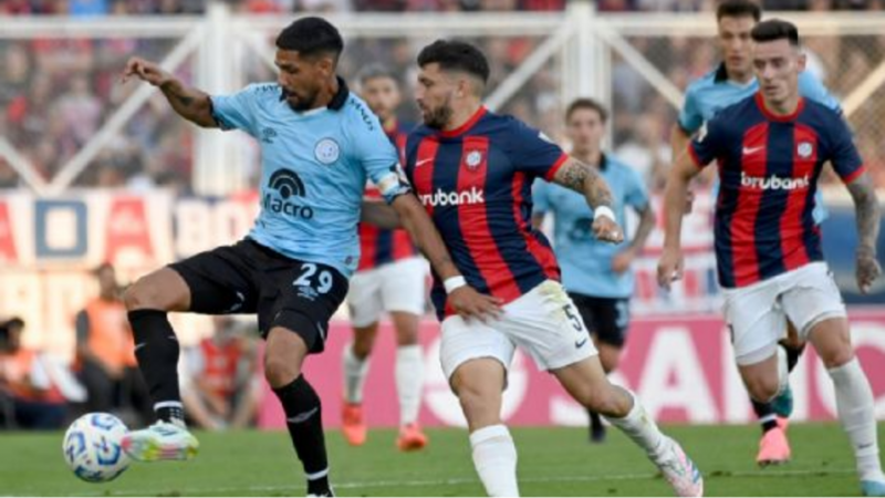 San Lorenzo perdi 2-0 con Belgrano y se aleja de las Copas Internacionales 