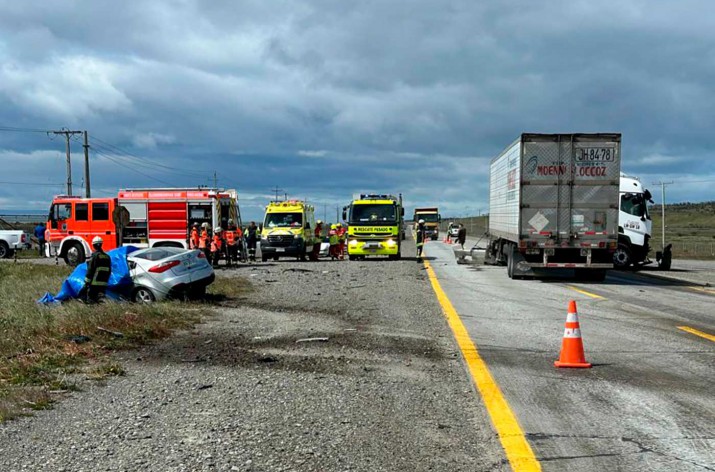 Nuevo accidente fatal en ruta que atraviesa Punta Arenas