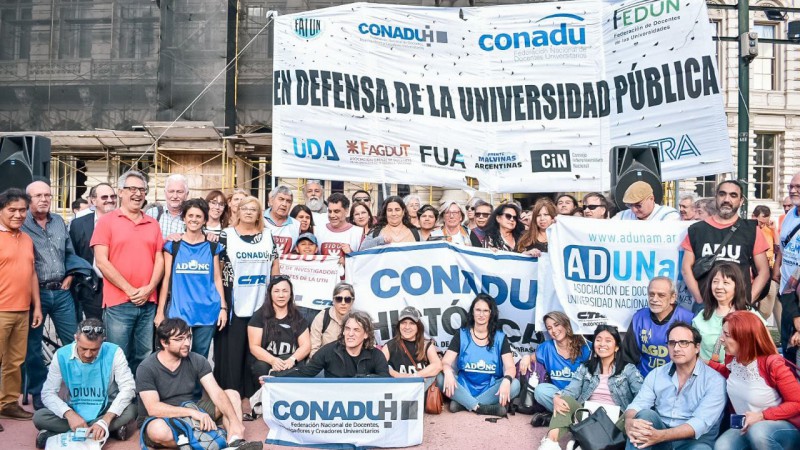 Trabajadores de las Universidades Nacionales piden por reapertura de paritarias 