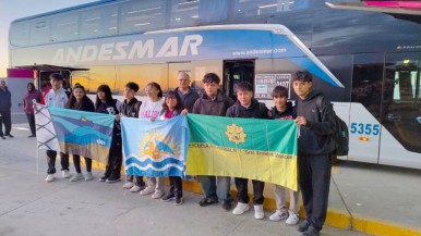 Los estudiantes viajan a recibir su premio en CABA 