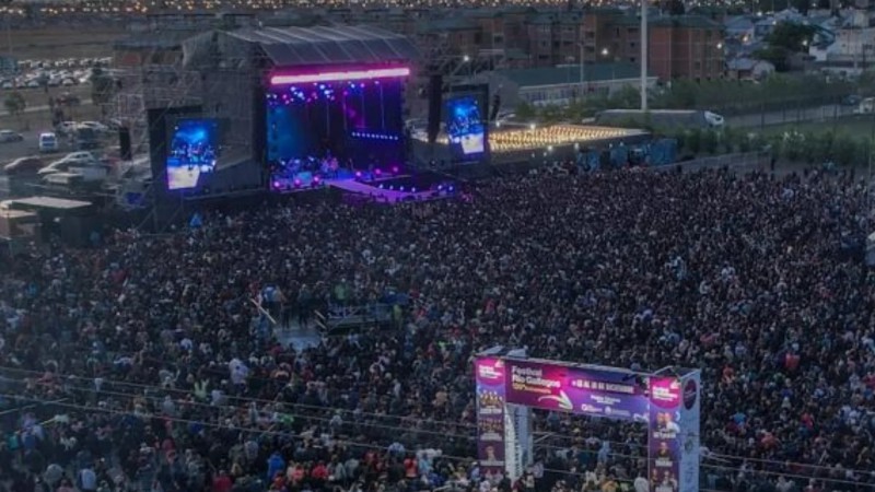 Festival Aniversario de Ro Gallegos: la anteltima noche con la grilla de todos los artistas de hoy martes 