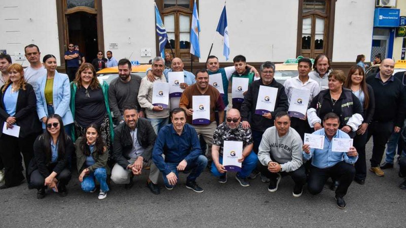 Gran avance para taxistas de Ro Gallegos