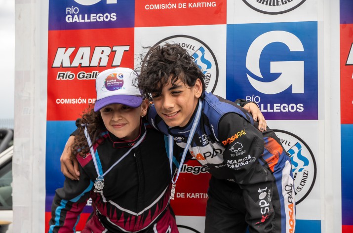 Aniversario de Ro Gallegos: realizaron carreras de karting callejero 