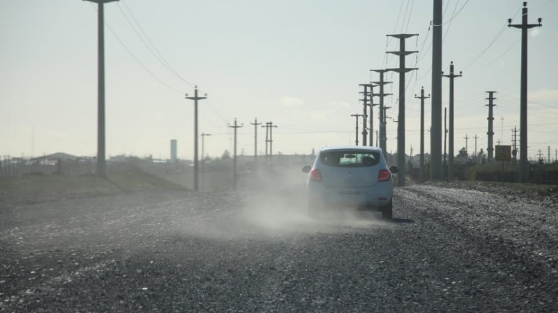 Los fuertes vientos continuarn este jueves en Santa Cruz, con rfagas de hasta 90 km/h