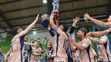 Opción Joven campeón nacional de futsal