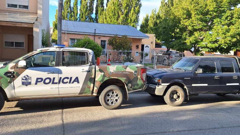 El momento de la intervencin de la polica