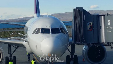 Avión de SKY rumbo a Santiago, obligado a regresar a El Calafate