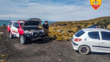 El operativo fue realizado cerca de la playa de San Julián 