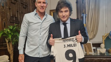 Martín Palermo estuvo junto a Milei en Casa Rosada: ¿movida política o visita protocolar?