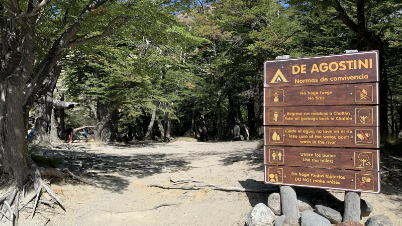 Ahora para acampar en algunos lugares es con reserva