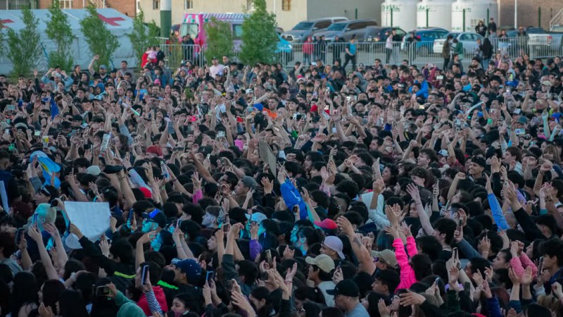 Foto del Festival Ro Gallegos de este 2024. Gentileza Municipalidad. 