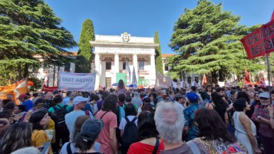 Movilizaron contra lo que consideran un desmantelamiento de la Secretaría de Derechos Humanos