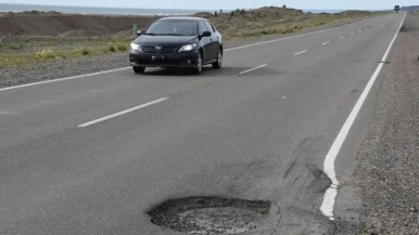 Desde Chubut reclaman por el estado de la Ruta nacional 3 