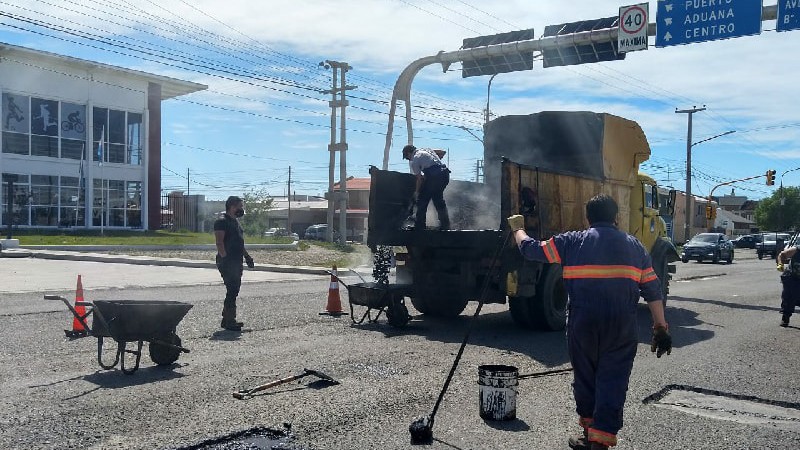 Foto de municipales de Ro Gallegos. 