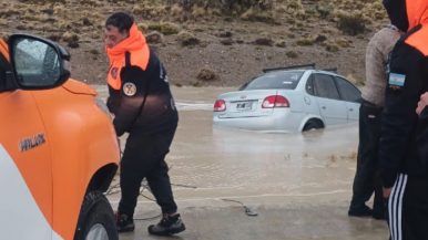 A raíz de la emergencia hubo que realizar operativos de rescate 