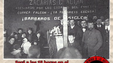 Organizarán un acto a Zacarías Gracián, primer obrero asesinado en las huelgas de los años 20