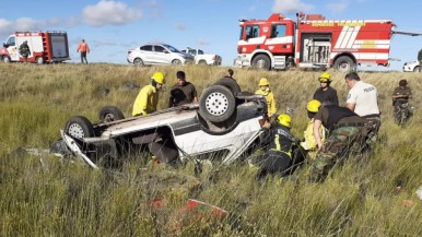 Debieron intervenir Bomberos de la zona cercana  