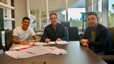 Enzo Pérez arranca una nueva etapa en River 