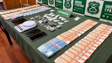 Punta Arenas: dos ciudadanos colombianos quedaron detenidos con droga y dinero en efectivo