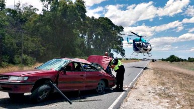 Otra tragedia en ruta: mueren un niño de 5 años y un bebé