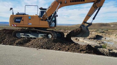 Vialidad Nacional trabaja en la Ruta 40 en Santa Cruz: en qué tramo hay que transitar con extrema precaución 