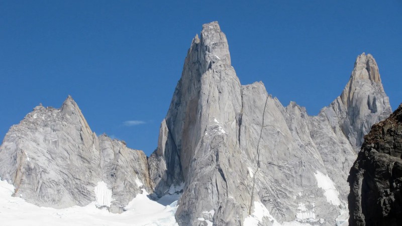 Dos escaladores se accidentaron en las montaas de El Chaltn y tuvieron que ser rescatados