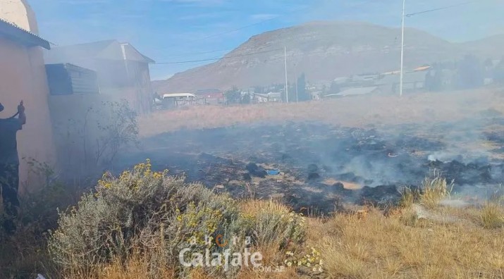 El Calafate:  incendios provocados por arrojar colillas de cigarrillos encendidas