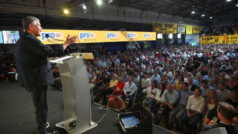 "Se viene Mauricio candidato": el mensaje de Jorge Macri ante la militancia del PRO