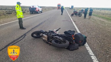 El motociclista debió ser trasladado al Hospital de Piedrabuena 