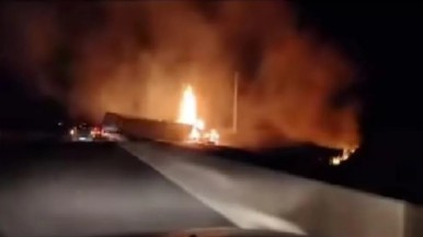 Incendio de un camión en la ruta 105: la Justicia misionera ordenó la autopsia del conductor