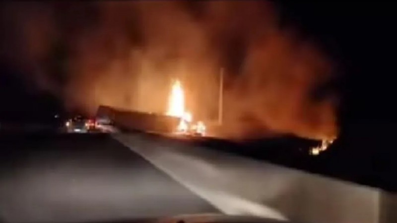 Incendio de un camin en la ruta 105: la Justicia misionera orden la autopsia del conductor