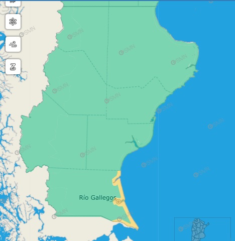 La previa y el fin de semana en Ro Gallegos: alerta amarillo pero con temperatura agradable 