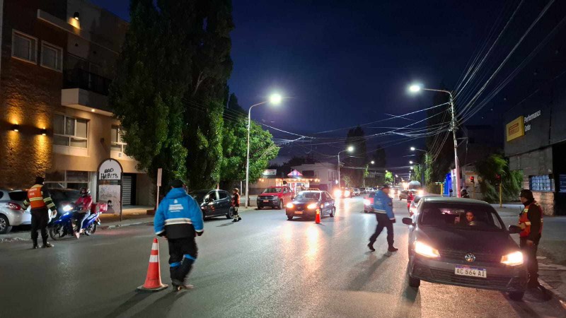 Controles de trnsito en Ro Gallegos: cules fueron los resultados, con autos secuestrados y test de alcoholemia 