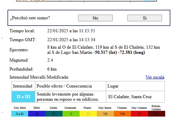 Nuevo sismo en Santa Cruz: el cuarto en pocos das